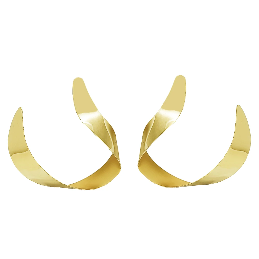 GDJWRI large earrings luxury dangle big elegant African earrings for women unique new design hoop