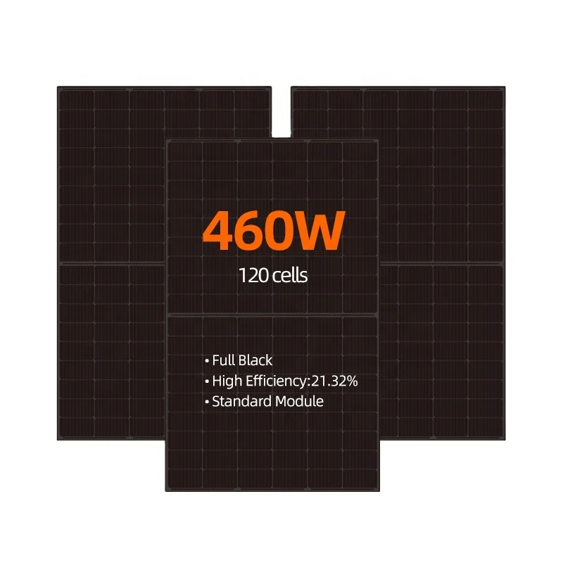 Высокоэффективный pv-модуль N типа HJT панели 460w 450w 455w 445w 435w все черное в наличии