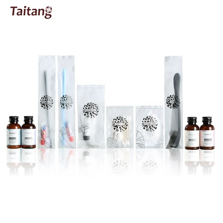 5 Star Hotel Bath Amenities Set 3 Star Hotel Guest Amenities Disposable