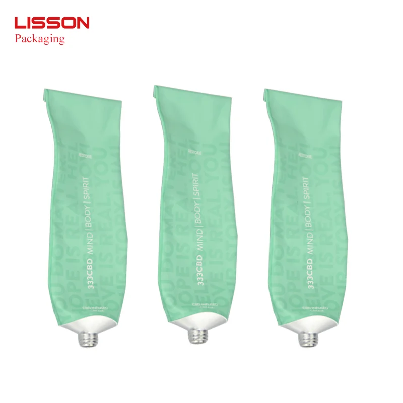 Eco Friendly Factory Collapsible Aluminum Tube Hand Cream Aluminum Shampoo Cosmetic Tube For Packaging