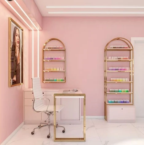 Fancy Nail Tables and Chairs Sets for s Salon Furniture Manicure Table Desk