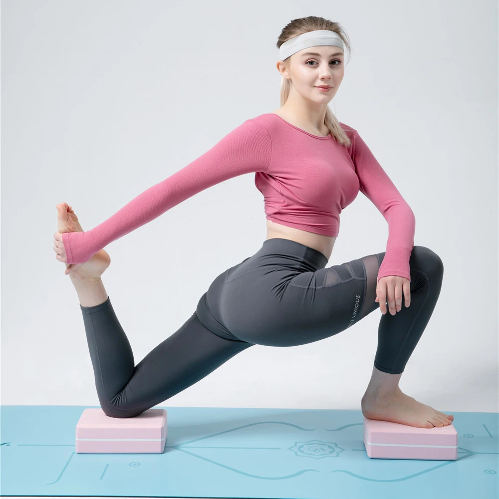 Manufacturer Training Accessories Key Eva Logo Packing Piece Printing Material Origin Yoga Foam Brick Blocks