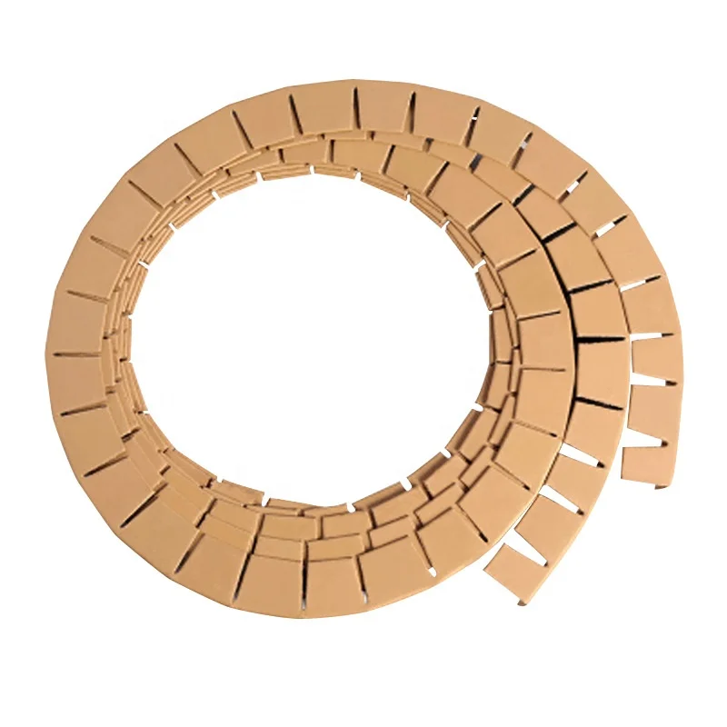 width 2.76 inch round shape  Wrapboard corner board  to protect aluminum ,steel coil