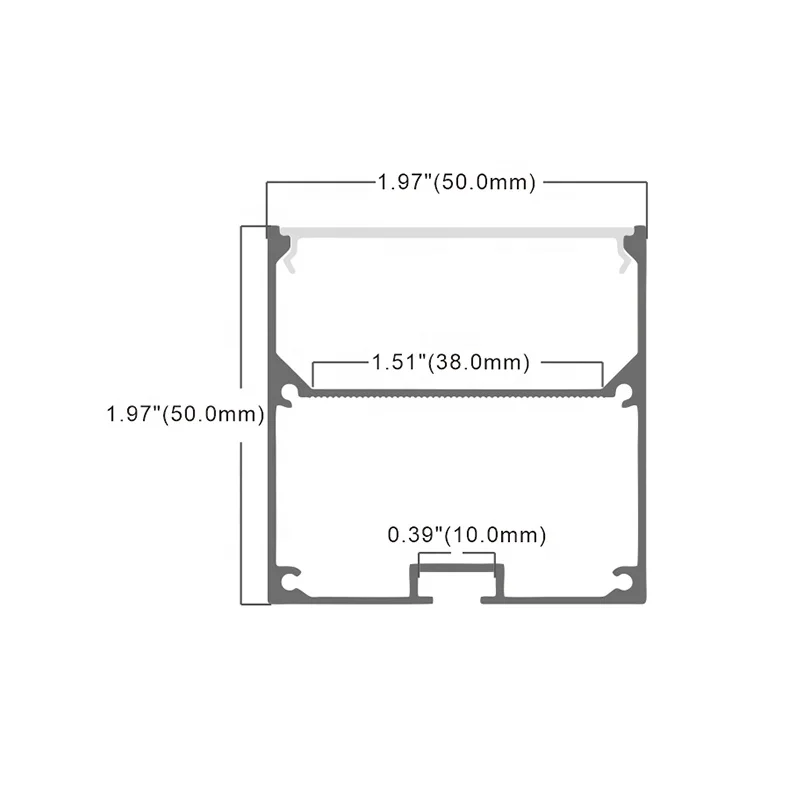 Suspended Mount Aluminum LED Light Enclosure Cct Ceiling Light LED Linear Lighting 1500Mm Tube Lamp