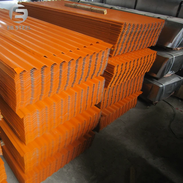 ASTM Standard Prepainted Corrugated Galvalume Steel Roofing Sheets Galvanized Aluminum Color Coating Processing Services