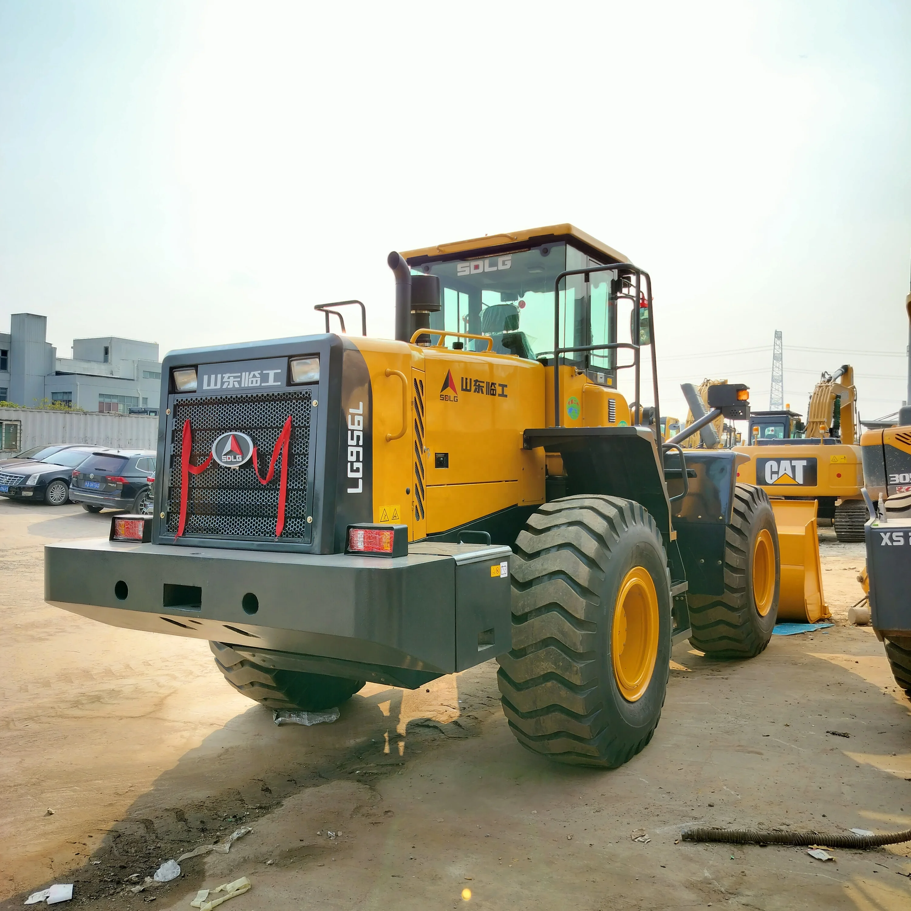 Chinese original 95% new used LG956L hydraulic high-quality fuel-efficient wheel loader