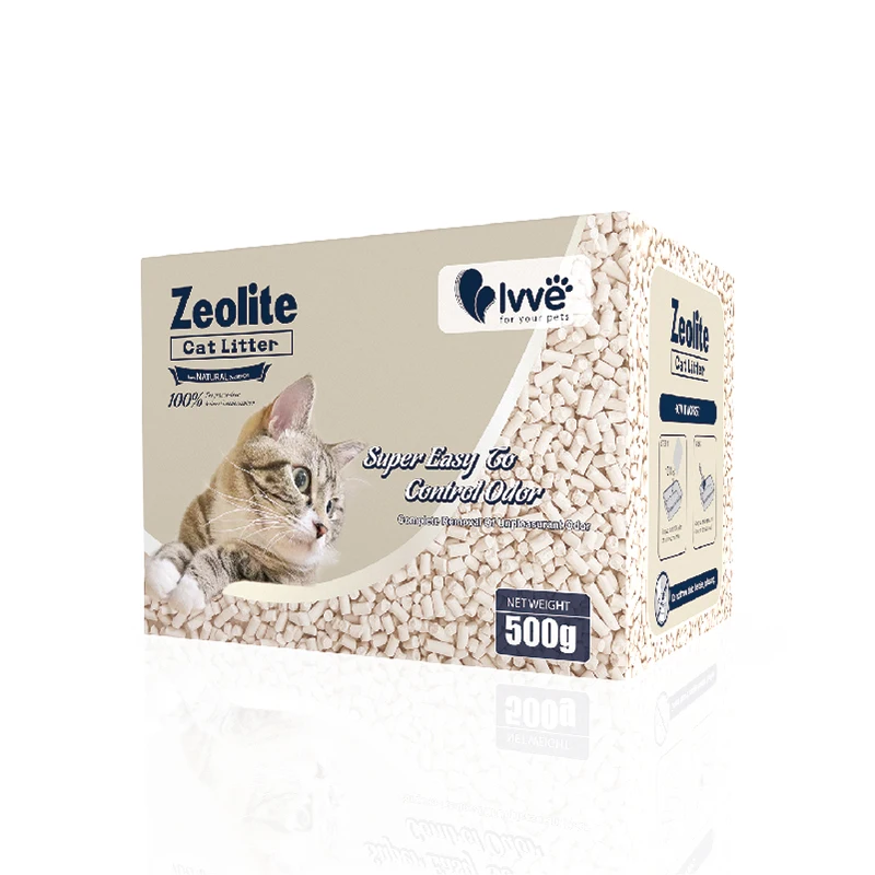 Wholesale Natural Cat Sand Crushed Carbon Active Mineral Zeolite Pellet Premium Cat Litter Zeolite