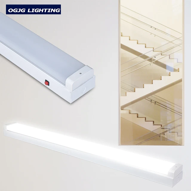 0-10V dimming motion sensor LED linear fixture stairwell office led tube light