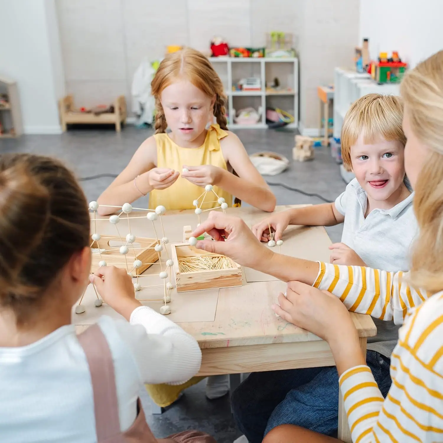 High Quality Extra Long Disposable Square Bamboo Toothpick Strong round Bamboo Sticks for Tableware