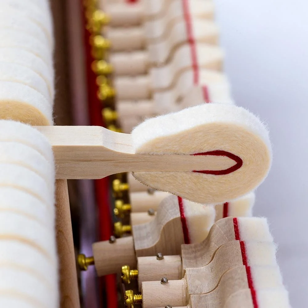 Chloris Mahogany Polish Mini Wooden Upright Piano for Sale 110