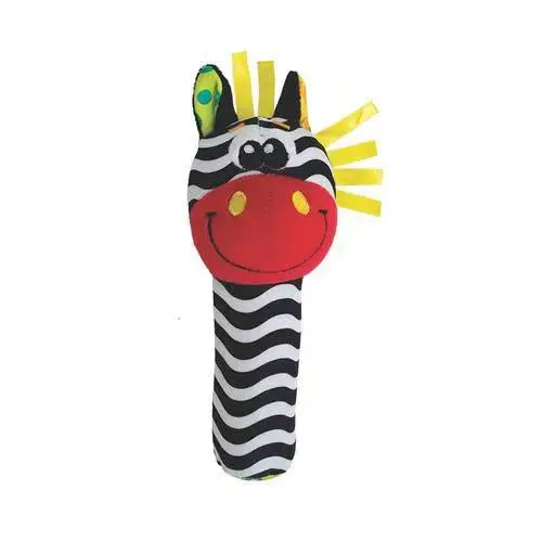 Newborn Cute Animal Soft Toys Soft Animal Plush Wrist Strap Foot Socks Baby Rattle Infant Kids Rattle Toys Wrist Foot Socks