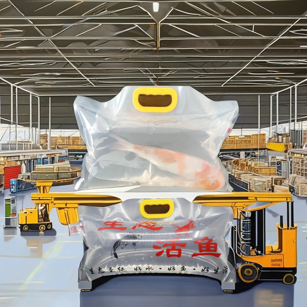 Custom Clear Polyethylene Plastic Aquarium Fish Carrying Bags for Live Fish Shipping 100pcs MOQ for Agriculture & Fish Transport