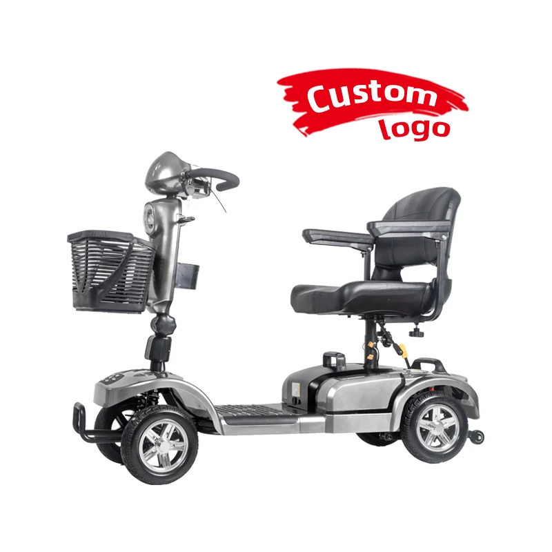 Professional Manufacture Promotion Price Small Tricycle Electric 4Wheel Apply To Elderly, Disabled Adult Electric Tricycle