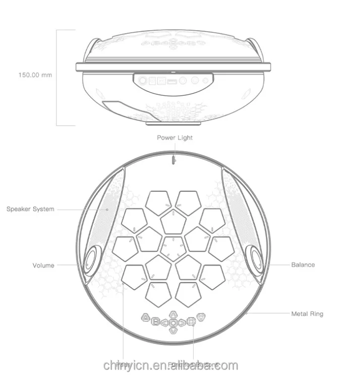 Workstation Keyboard instrumentos de teclado Portable Outdoor Wireless bt Speaker midi musical instruments