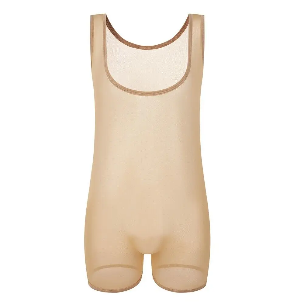 Wholesale Breathable Soft Men Bodysuit Hgh Quality Cotton Bamboo Fabric Men Underwear Sexy Bodysuit For Men