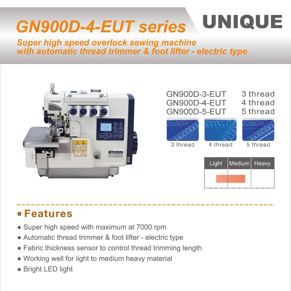 Automatic overlock maquina de costura jack industrial sewing machine