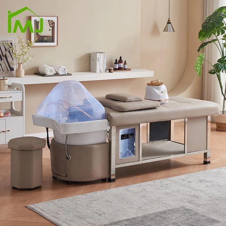 Factory salon hair washing bed facial thai massage head spa shampoo bed