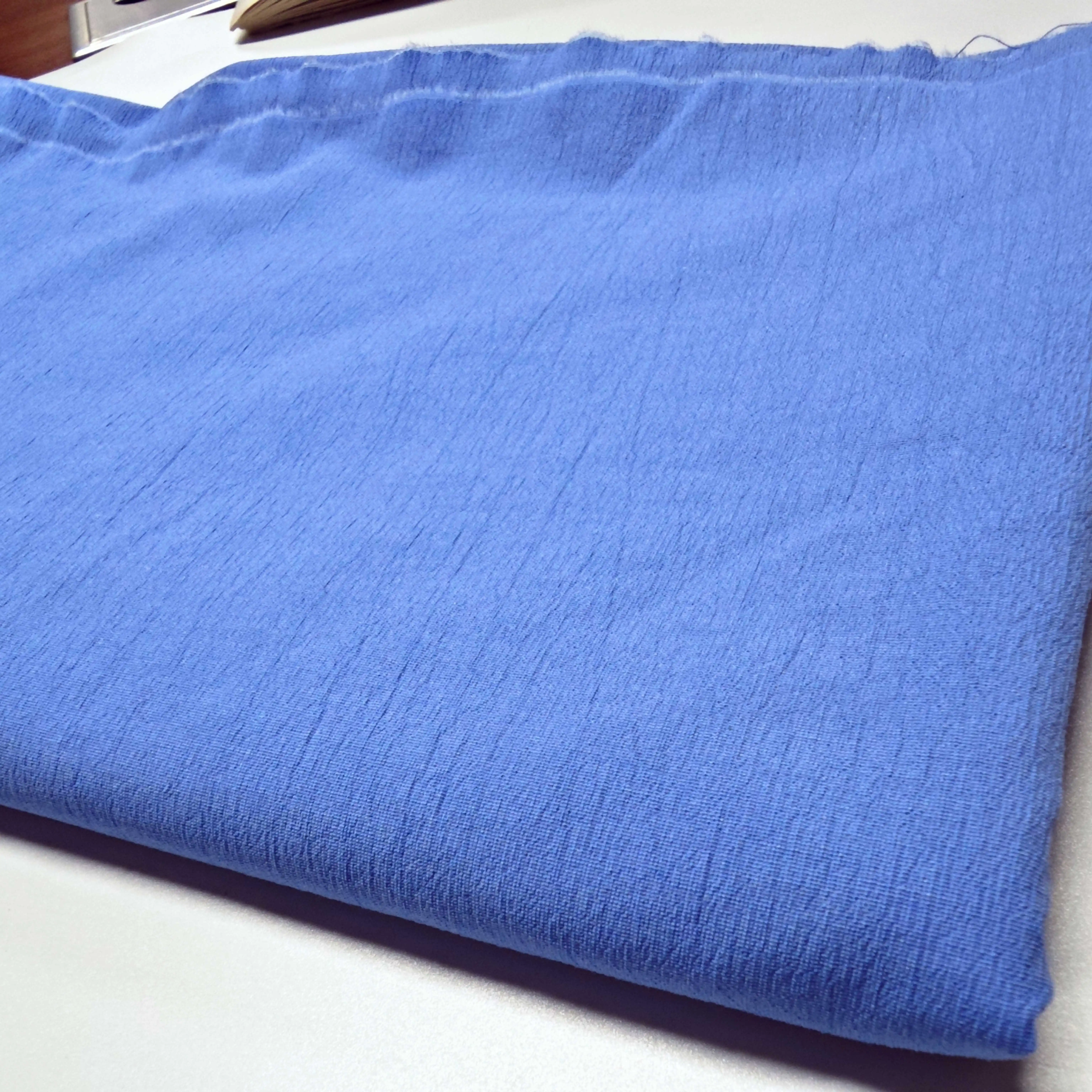 cotton nylon spandex fabric crankle plain windbreaker fabric jacket blouse women uniform workweaer fabric