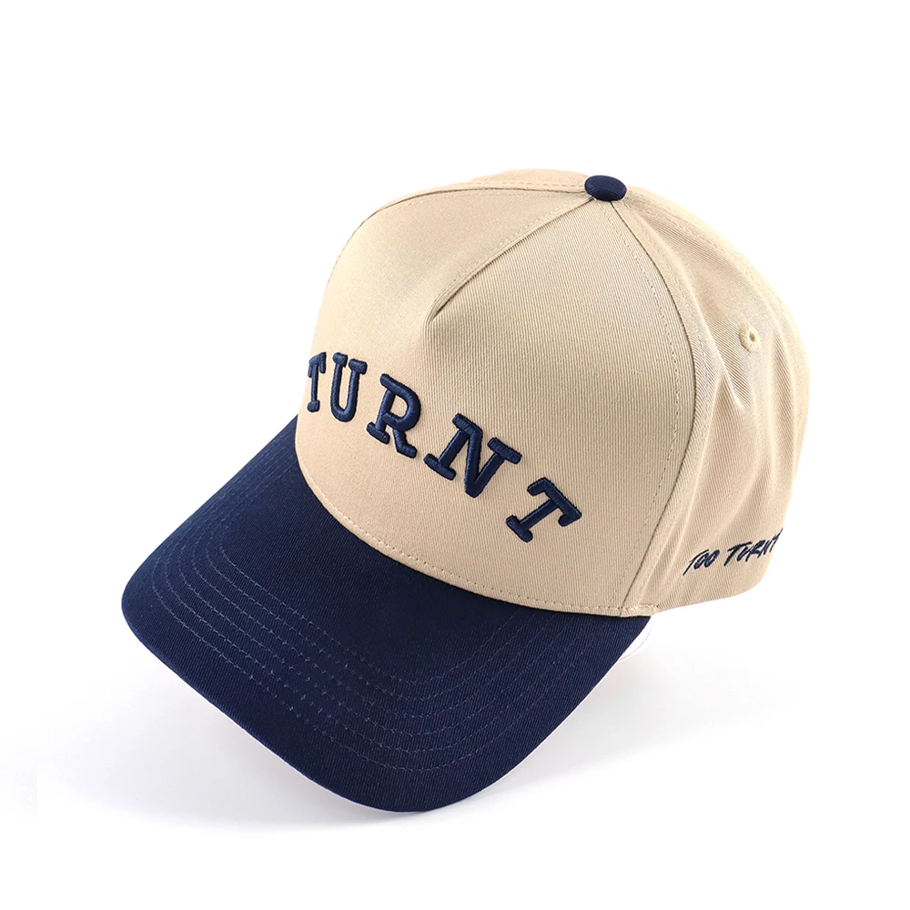 Customized Cotton 5 Panel A Frame Embroidery New Snapback Blank Wholesale Embroidered Logo Men Sports Baseball Hats Baseball Cap