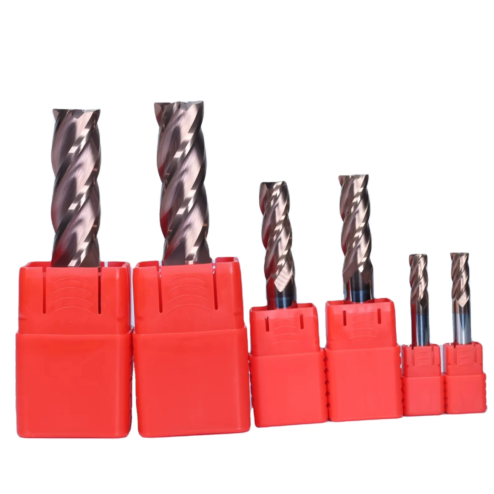 65 Degree 4-Flutes CNC High Carbide Solid Milling Cutter Machines-Cutting End Tungsten Steel Flat Knife