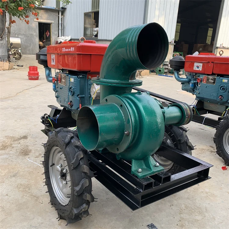 Fish pond pumping 6-inch water pump for farm irrigation with large diameter and high water output