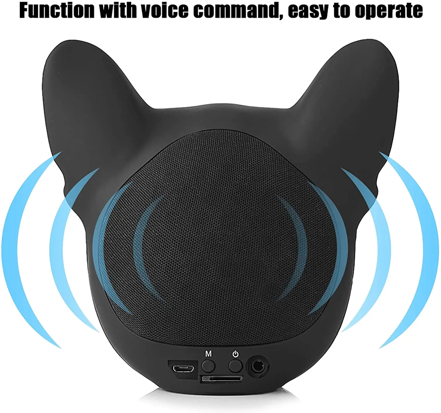 TIANHUA US scotch terrier bull dog shape bluetooths speaker wireless