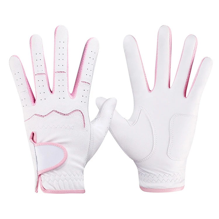 Hot Sale Excellent Super Soft Well-Breathable Cabretta/Sheep Skin Golf Gloves For Professional Golfers
