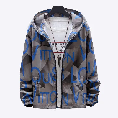 Autumn Wind Breaker Camping Windbreaker Jacket Hot Sale Varsity Jacket Coat Polyester Shell Men Custom Size OEM Service Custom