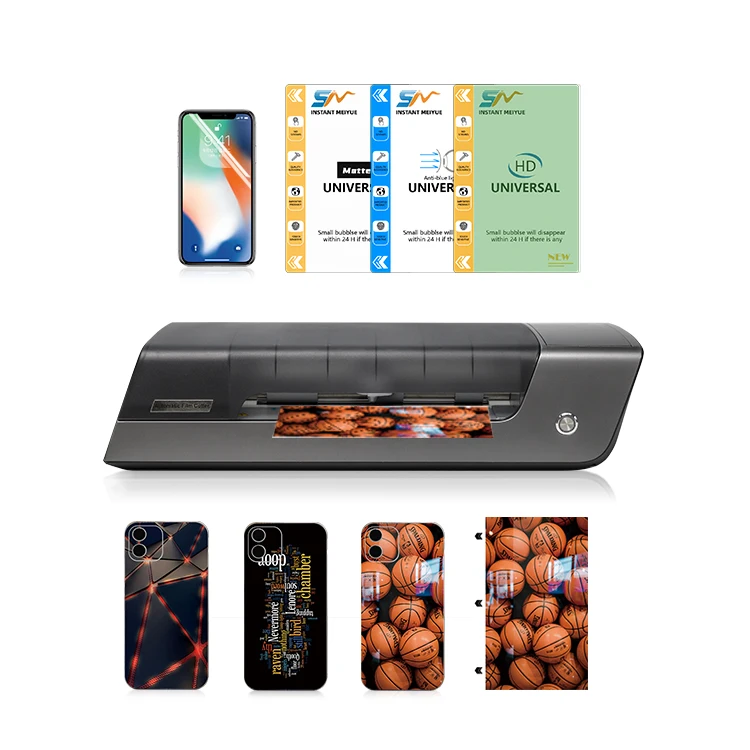 Portable Automatic Film Cutter Hydrogel TPU mobile Screen Protector Plotter Film Cutting Making Machine With Touching Screen