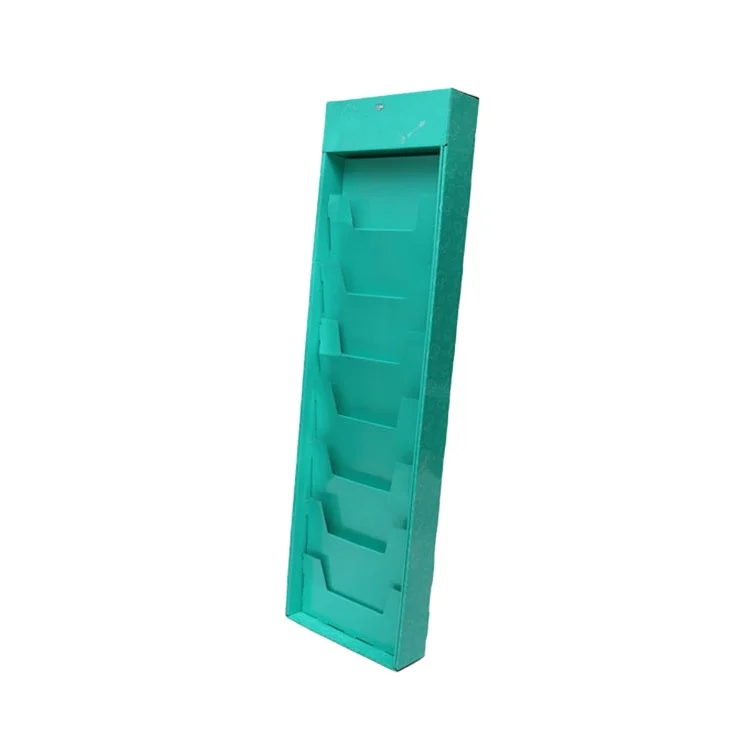 Factory cheap price Festival Items Paper Shop Scrapbook Newspaper Pamphlets, brochures corrugated cardboard Display Rack