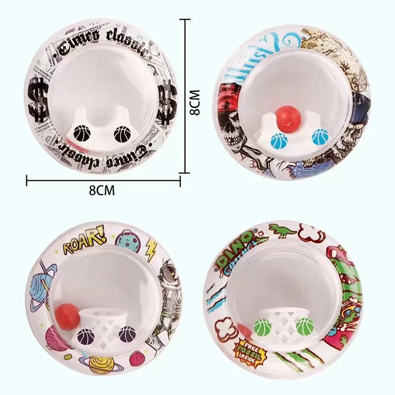 Novelty Fidget Spinner Fingertip Magic Turntable Anti Stress Spinning Funny Finger Toys Fidget Toys Competition Basketball Ring