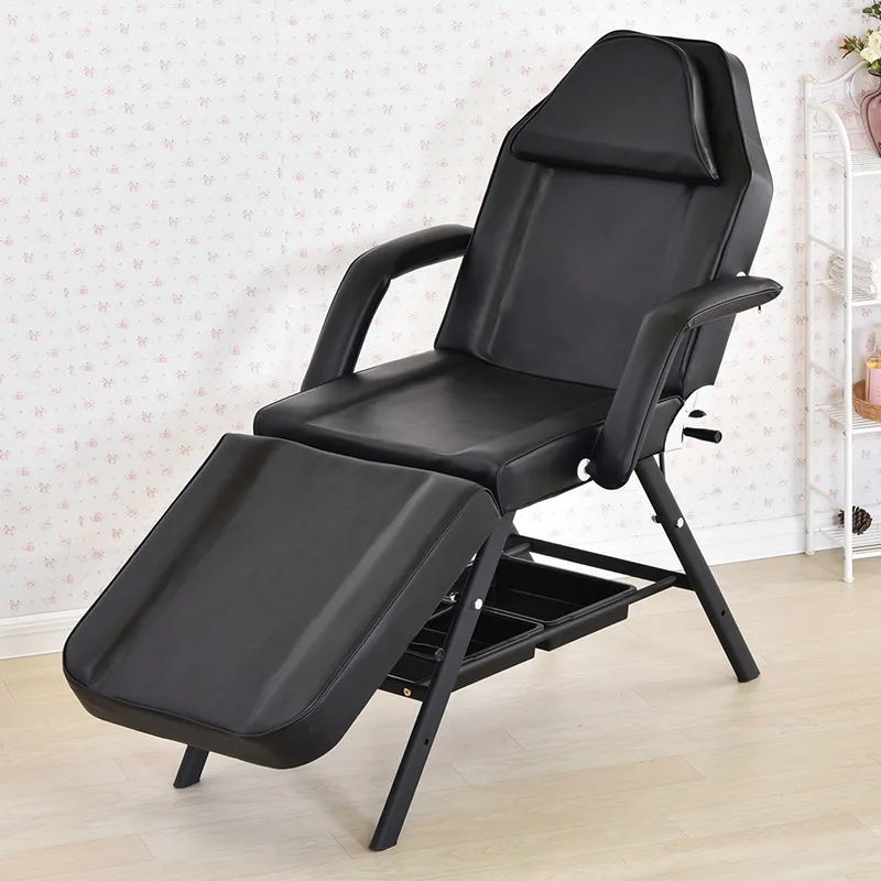 Folding Reclining Tables Multifunction Facial Beauty Bed Body Treatment Eyelash Grafting Salon Essentials Chair