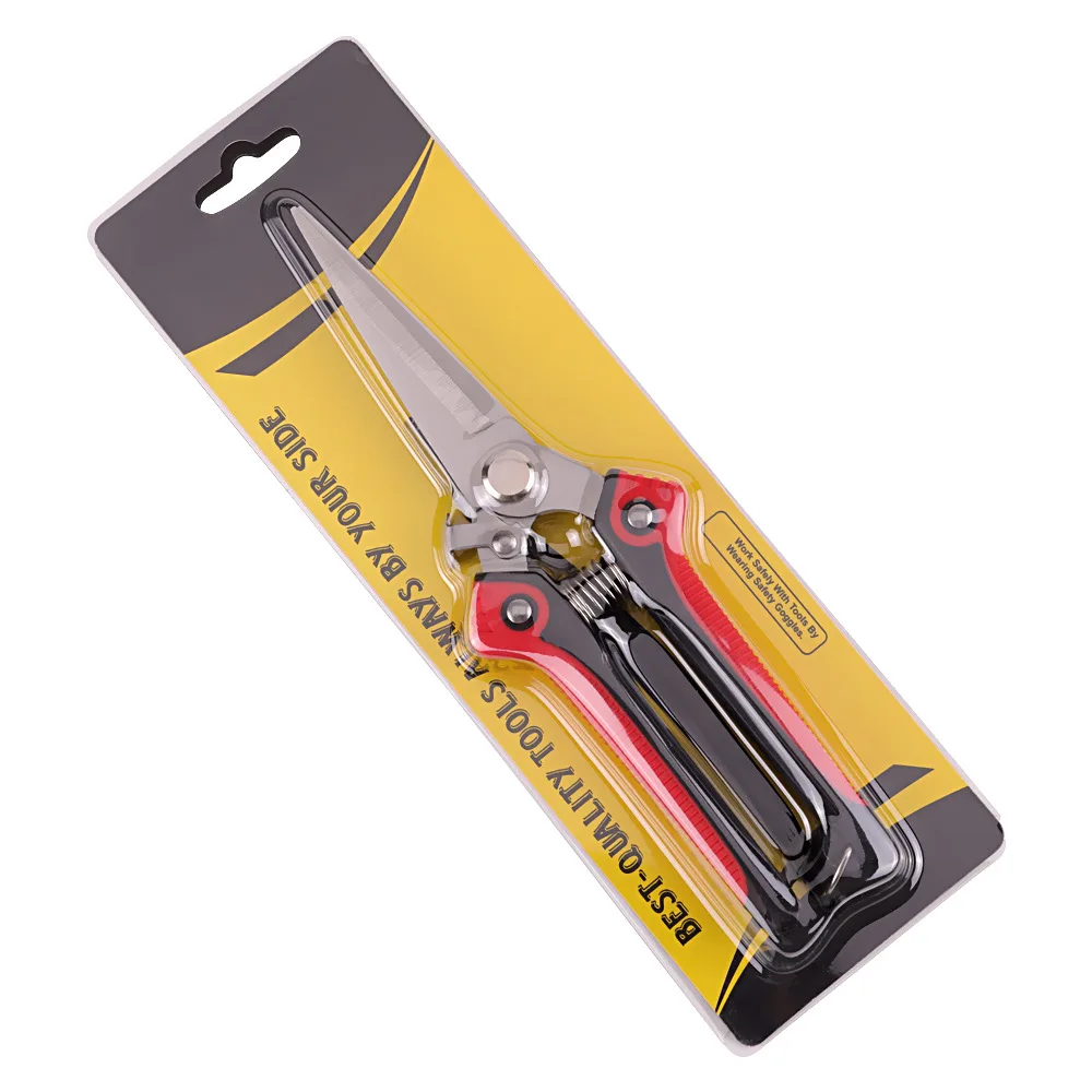 Hot Sale DIY Stainless Steel Garden Grafting Scissor Pruner Grass Scissors for Cutting Trimming Scissors