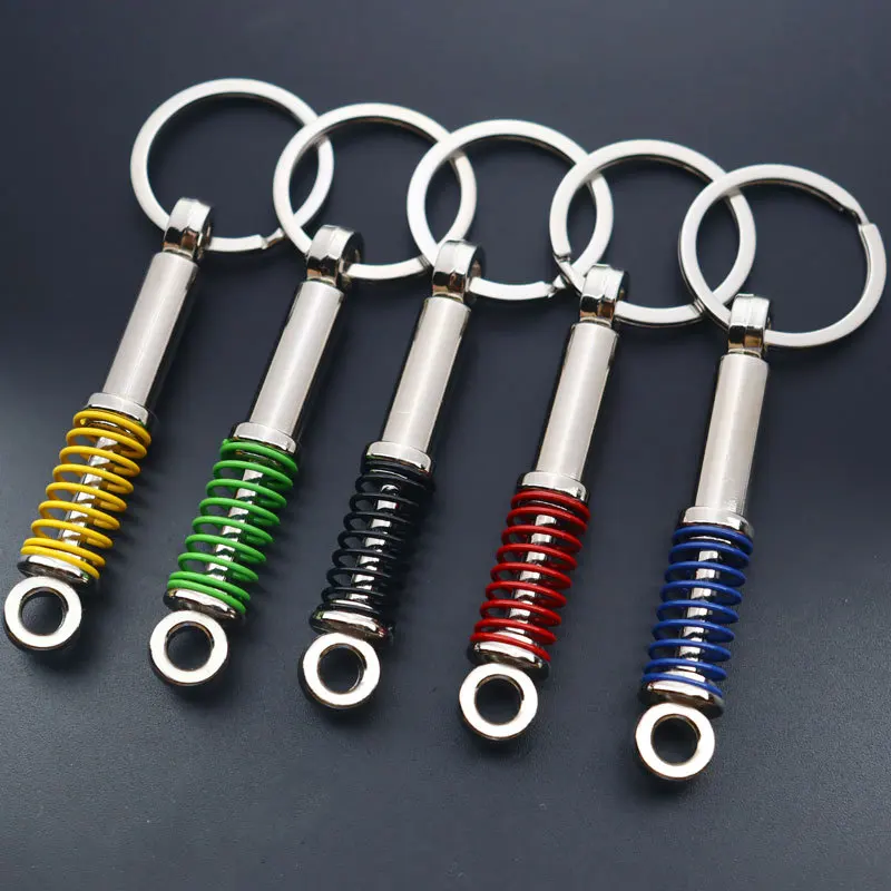 Factory Wholesale Keyring Pendant Automotive Car Shock Absorber Rotor Hub Gearbox Turbocharger Key Chain