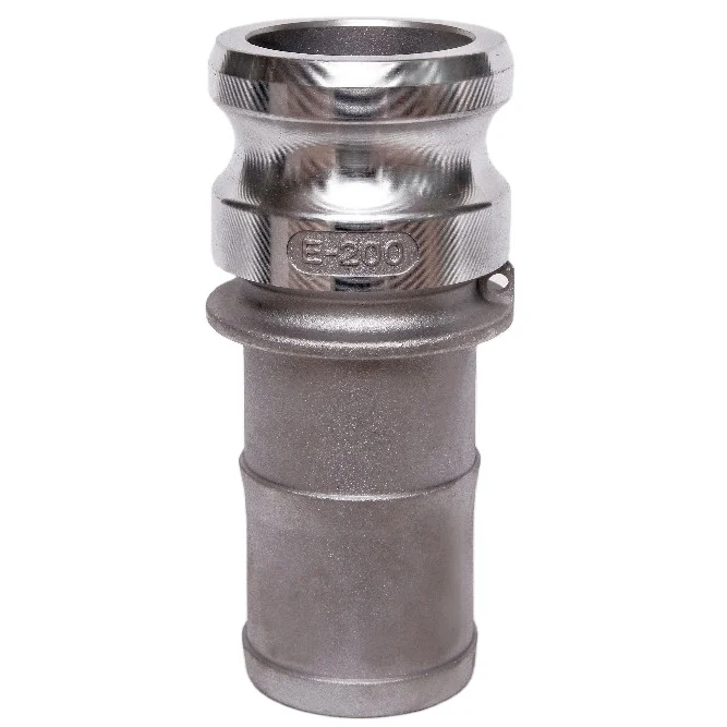 Stainless Steel Cam lock Couplings Quick Coupling Type E pipe Fittings