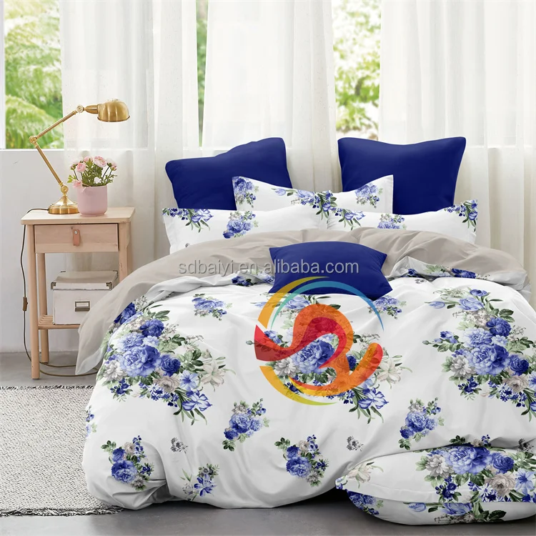 Design bedding set for double bed high quality bed linen OEM/ODM queen size bedsheet factory duvet cover whole sale drap de lit