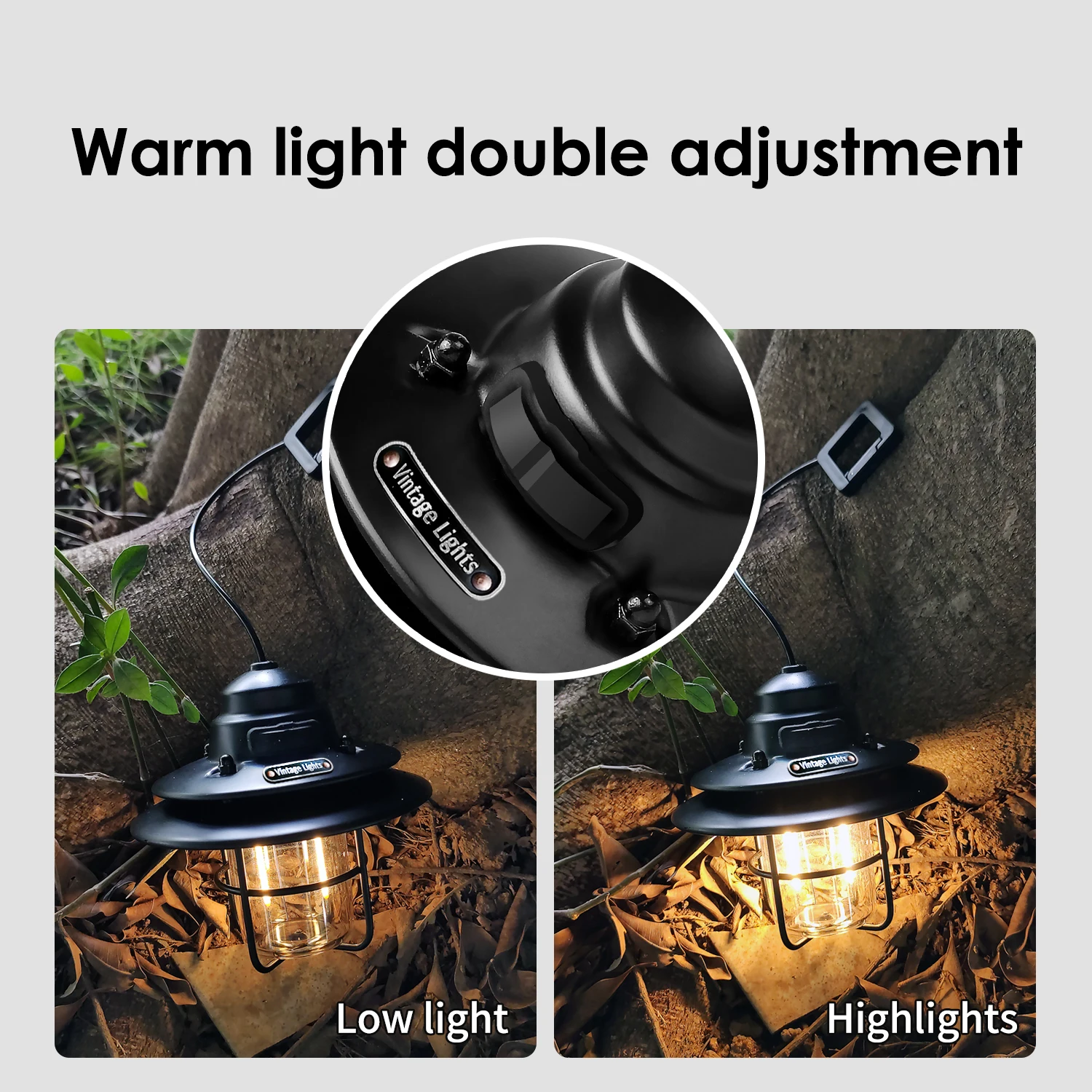 Outdoor modern vintage foldable portable rechargeable magic cool tent retro garden lantern camping lights