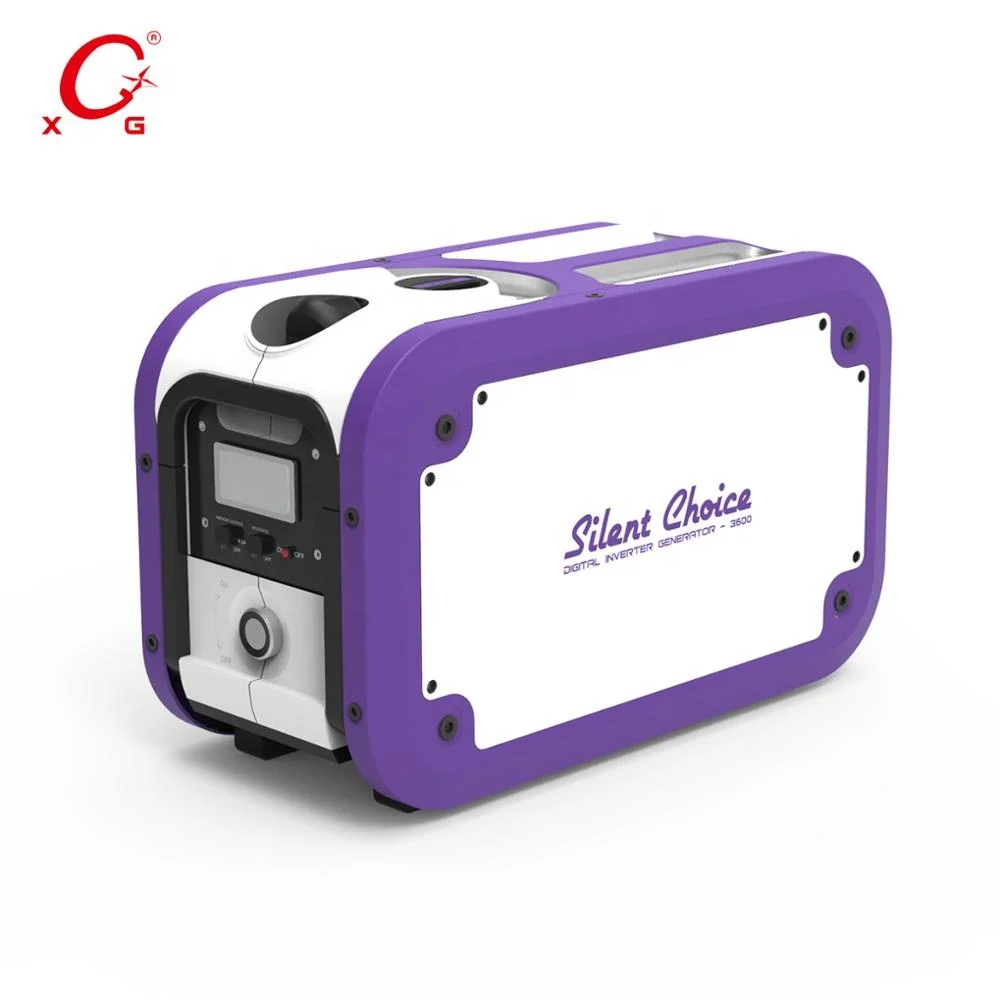 Silent Gasoline 4.0kVA Generator 3600W Dual Fuel Outdoor Inverter Generator Electric Start Backup Portable 120/240V