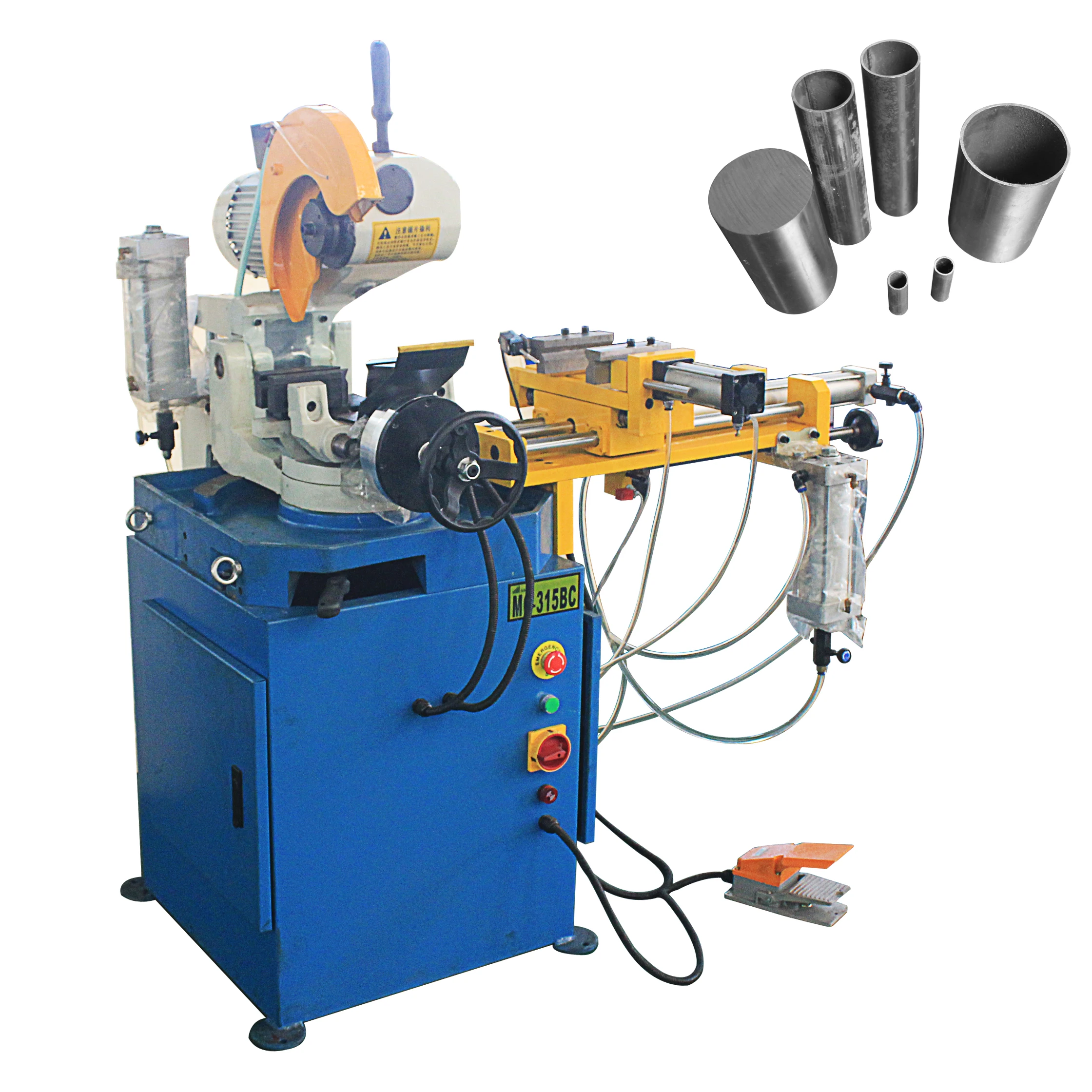 MC315BL Auto-feeding cutting machine for pipe and tube  with clean cut