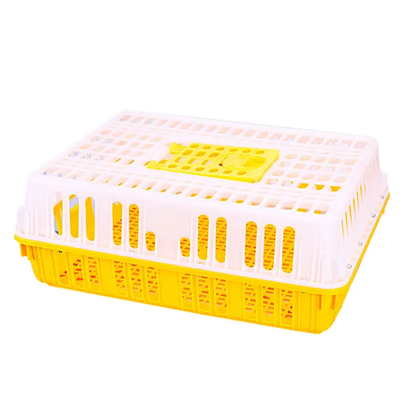 Poultry Plastic broiler chick duck live transport cage box chicken crate for sale