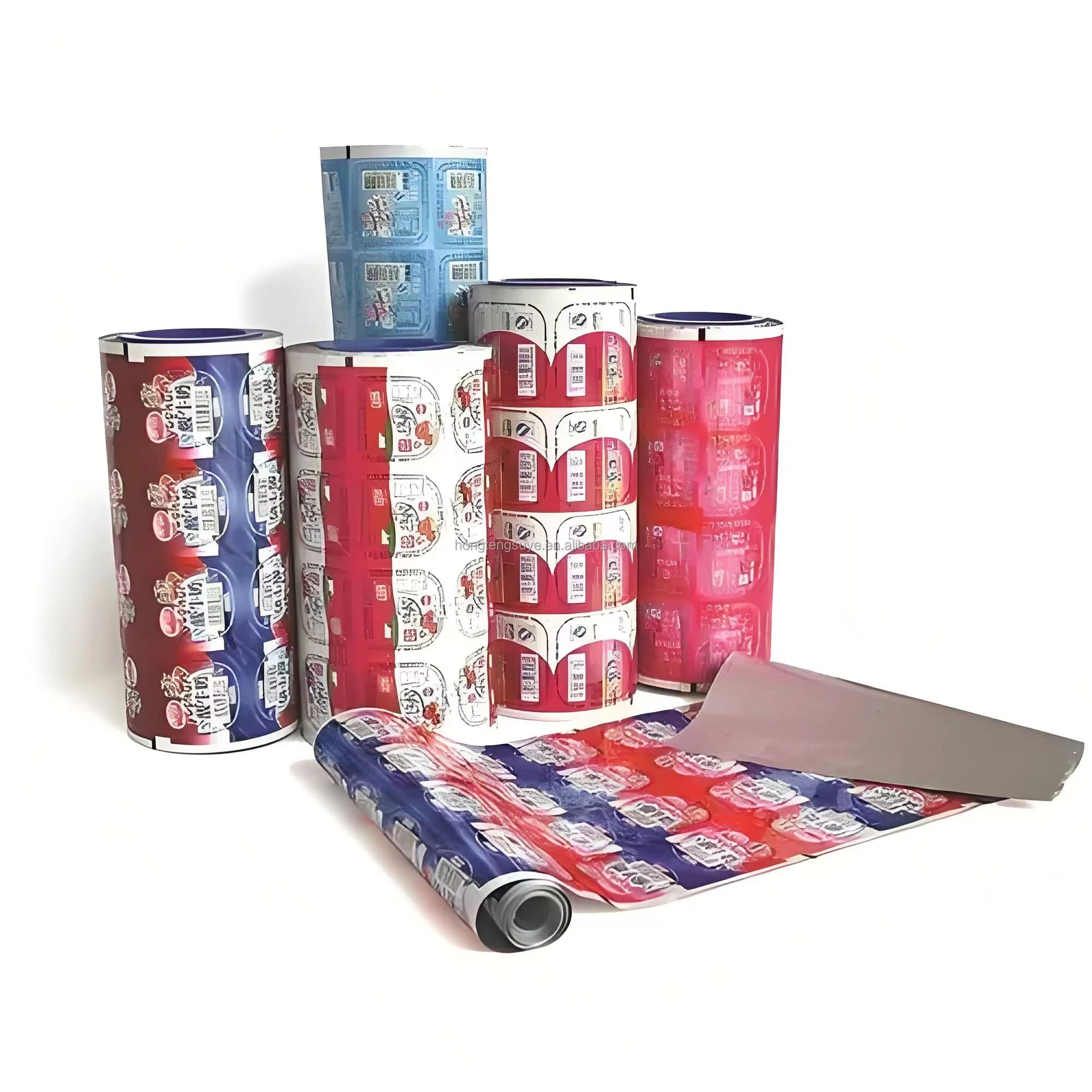 High Quality Pe Pet Laminated Film Customized Plastic Film Roll Candy Potato Chips Packaging Film Roll For Food Packaging