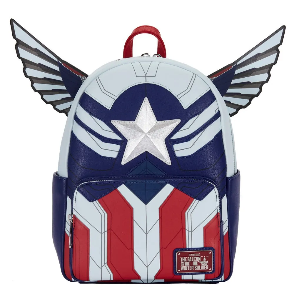 Loungefly marvel Falcon Marvel рюкзак косплей детская школьная сумка