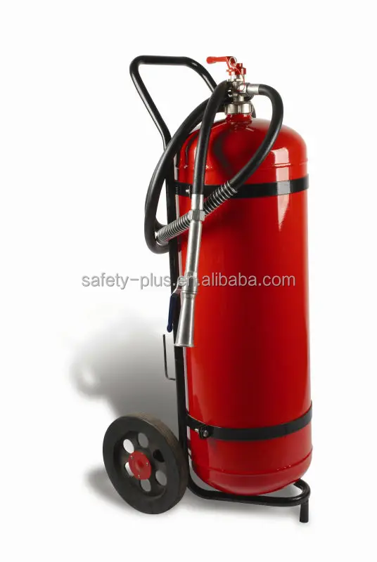Wholesale 20/25/35/50 KG Different Weight Wheeled ABC Dry Powder Extintor Trolley Fire Extinguisher