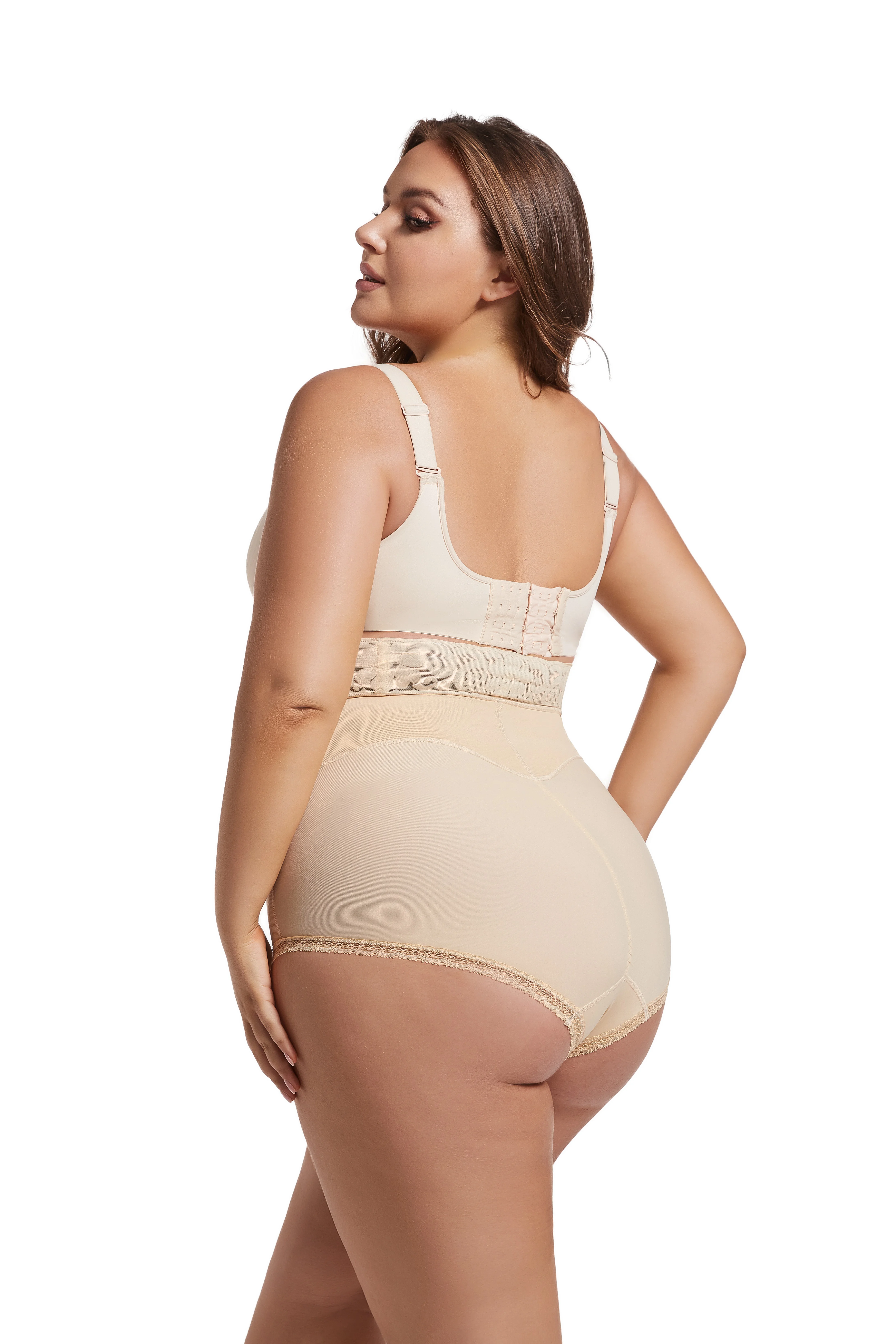 Langqin Wholesale High Quality Body Shaper Shapewear For Women Tummy Shaper With Butt Lifter Breathable