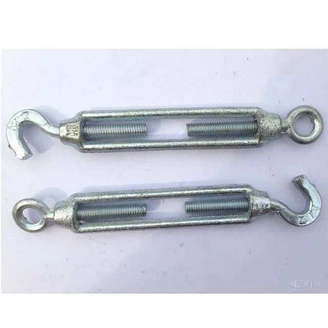 DIN 1478 turnbuckle with thread rod stud/jaw/hook/eye