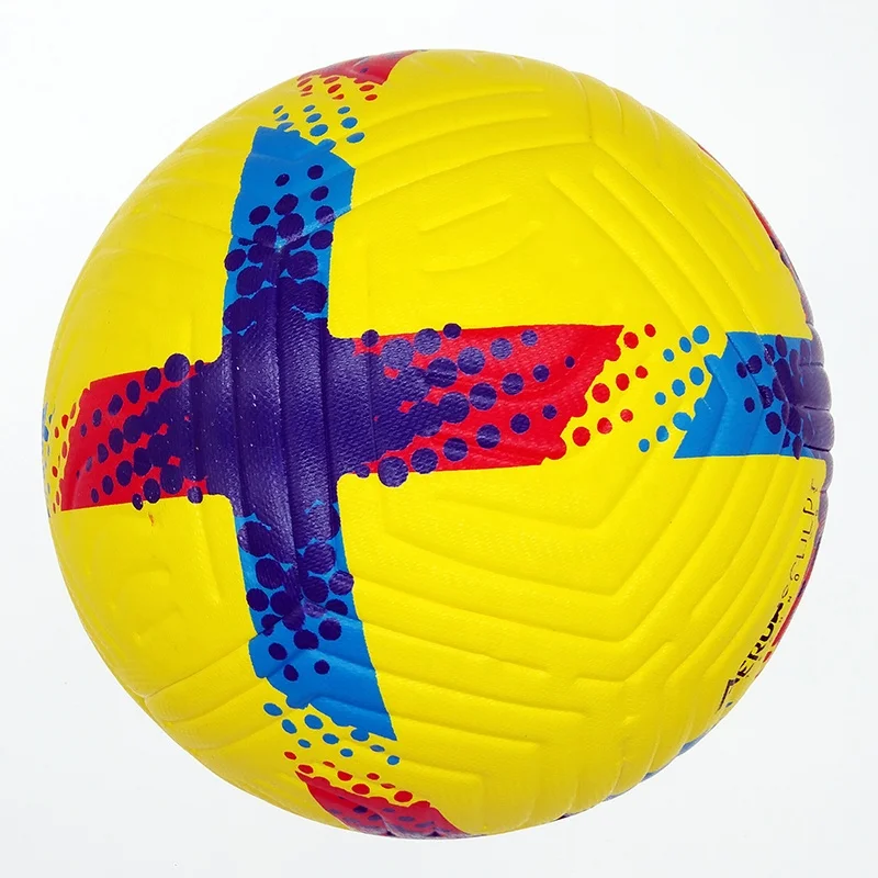 Factory Wholesale League Soccer Ball High Quality PU Seamless Football Balls Custom Match Training Stars Ball CL17-18-1