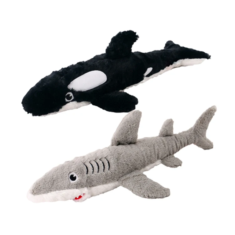 D KING Wholesale Stuffed Ocean Animal Toys Plush Doll Custom Killer Whale Plush Toy for Kids