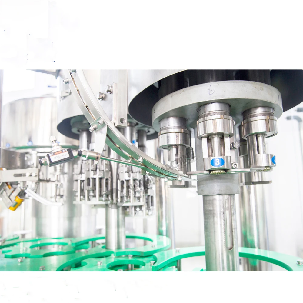 Fully Automatic Glass Bottle Red Wine Vodka Tequila Rum Filling Production Line