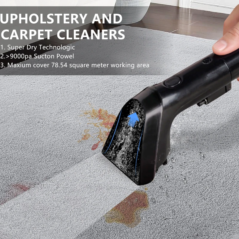 Hot sale steam carpet vacuum cleaner steam household washer cleaner wet dry at home