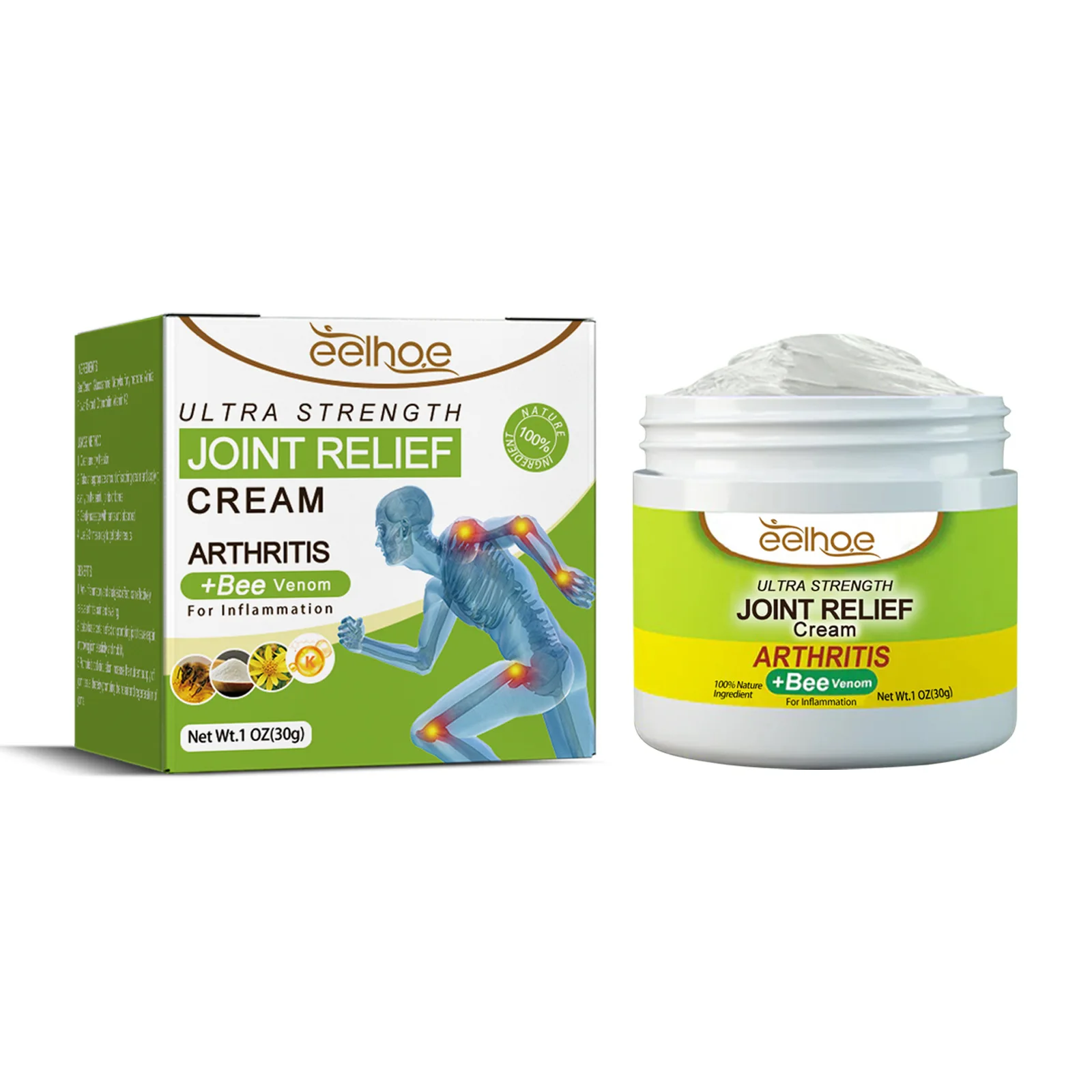 Joint & Muscle Therapy Cream Joint Pain Muscle Pain Muscle Soreness and Swelling Strength Pain Relief Cream